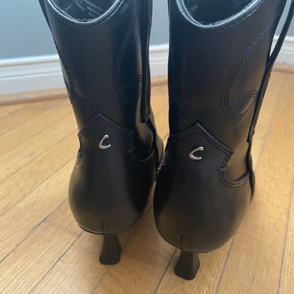 Circus by Sam Edelman Yolanda Metal Western Bootie size 7 - Picture 5 of 9